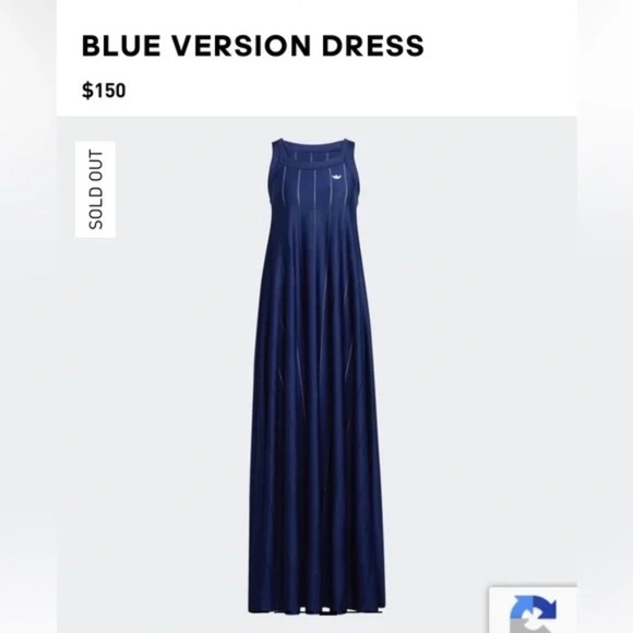 Adidas Blue Version Dress - Picture 1 of 5